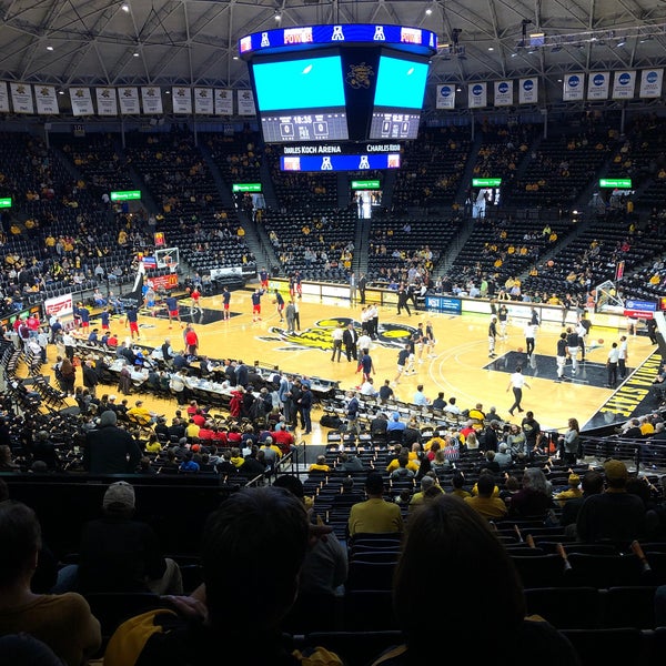 Photo taken at Charles Koch Arena by Alex P. on 1/4/2020