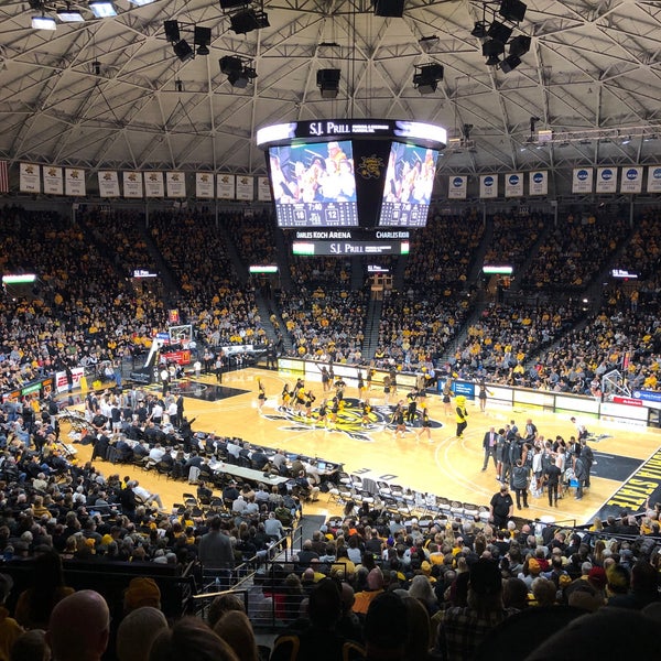 Photo taken at Charles Koch Arena by Alex P. on 1/26/2020