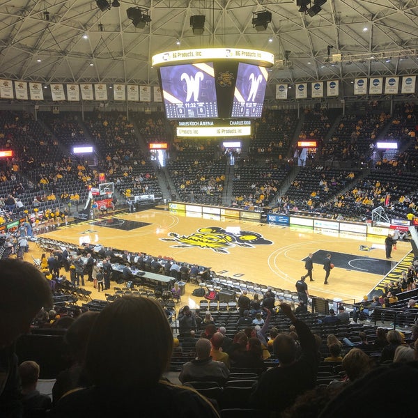 Photo taken at Charles Koch Arena by Alex P. on 1/1/2020