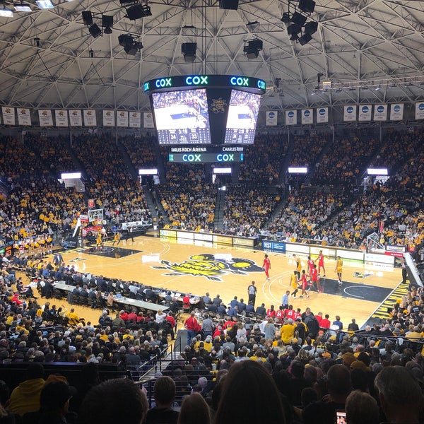 Photo taken at Charles Koch Arena by Alex P. on 1/18/2020