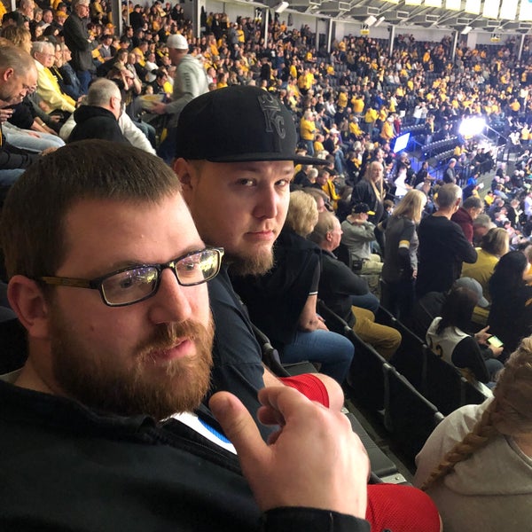 Photo taken at Charles Koch Arena by Alex P. on 2/16/2020