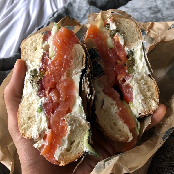 Photo taken at H&amp;H Bagels by Rob M. on 3/10/2019