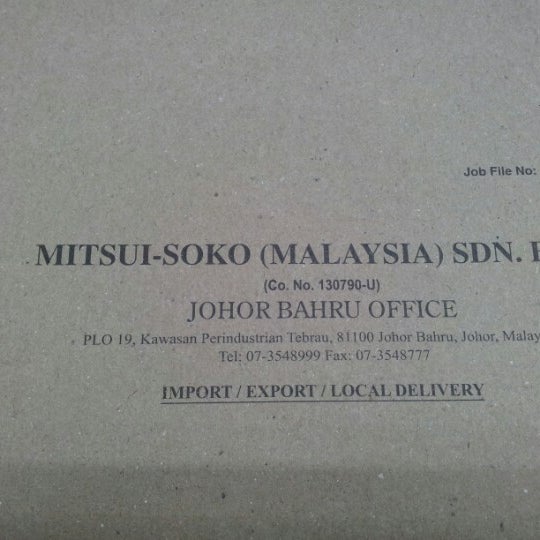 Photos At Mitsui Soko M Sdn Bhd 1 Tip