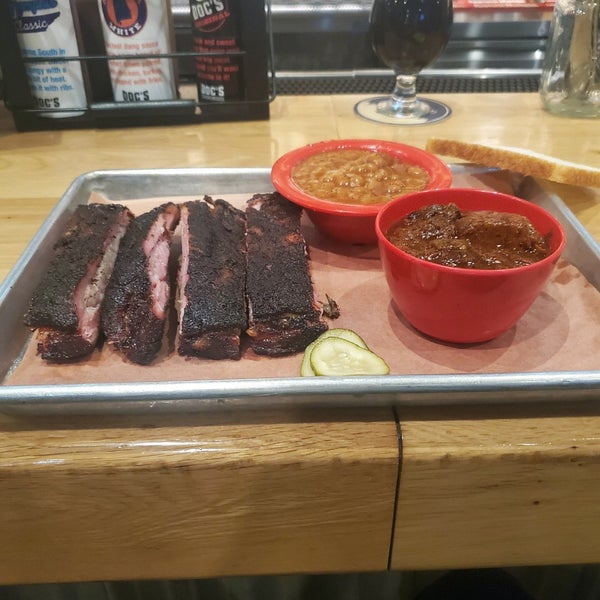 Photo taken at DOC&#39;s Commerce Smokehouse by Slim J. on 1/1/2020