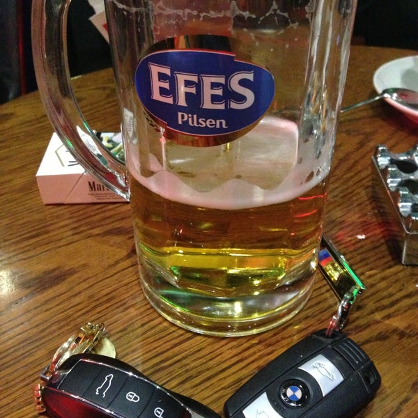 Photo taken at Efes Sports Pub by Johnson on 4/23/2013