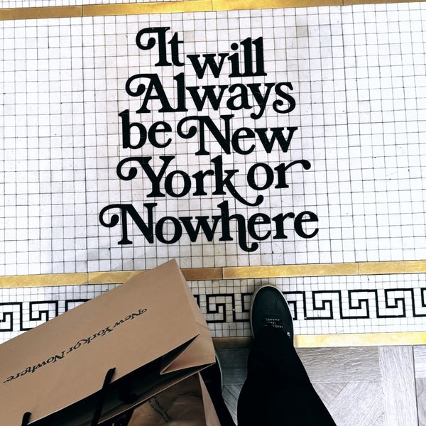New York or Nowhere storefront
