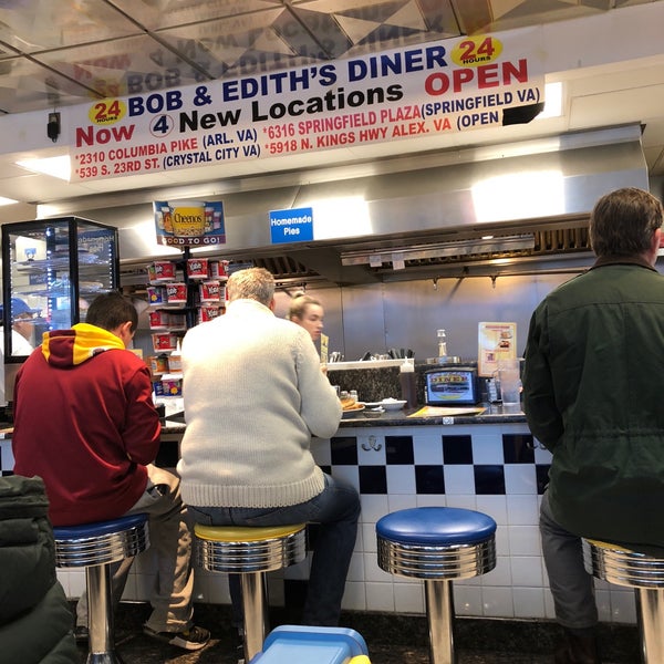 Photo taken at Bob &amp; Edith&#39;s Diner by David H. on 4/7/2018