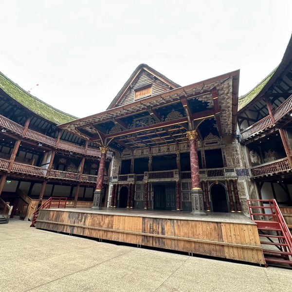 Photo taken at Shakespeare&#39;s Globe Theatre by David H. on 1/14/2024