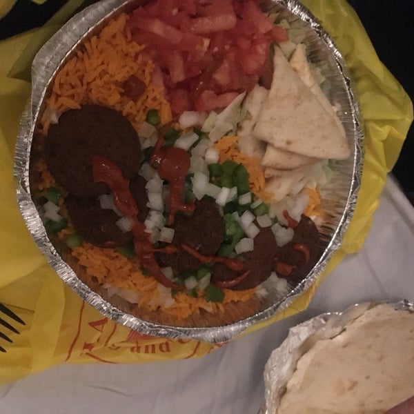 Photo taken at The Halal Guys by Sophie H. on 5/3/2018