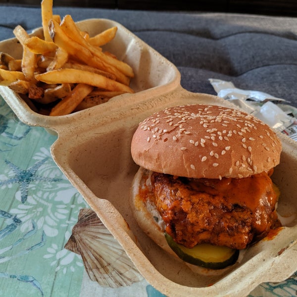 Photo taken at Veggie Grill by Sophie H. on 6/21/2019