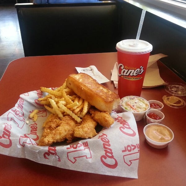 Photo taken at Raising Cane&#39;s Chicken Fingers by Frank B. on 4/25/2013