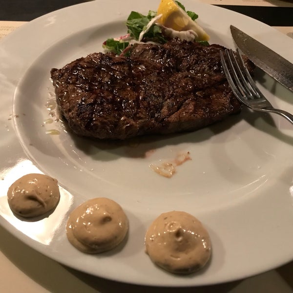 I am in love with their food. The steak was just perfect. The staff are great, especially the english speaking girl Emiliana, i think! Shes very helpful and will give you great suggestions..