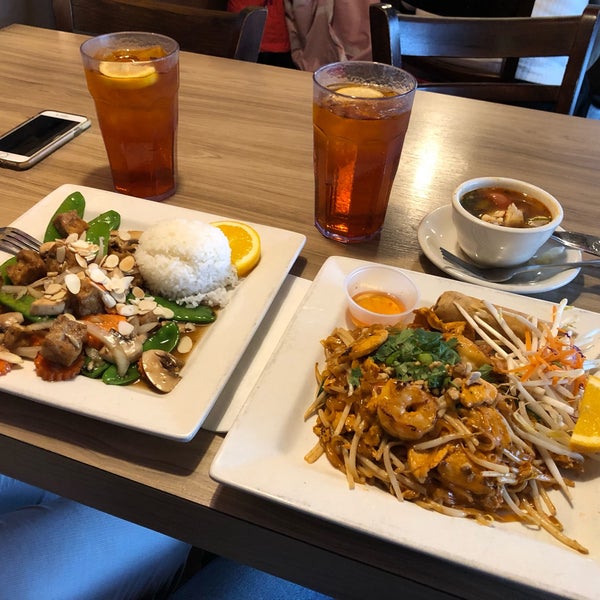 Photo taken at Thai Smile Palm Springs by Huifeng G. on 11/27/2019