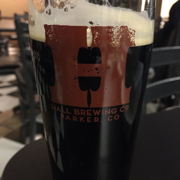 Photo taken at Hall Brewing Co Tap Room by Andy B. on 1/21/2015