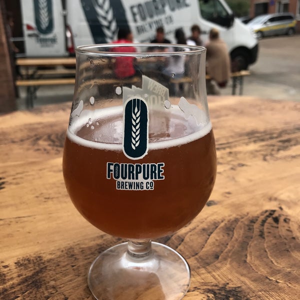 Photo taken at Fourpure Brewing Co. by Michael S. on 7/12/2018