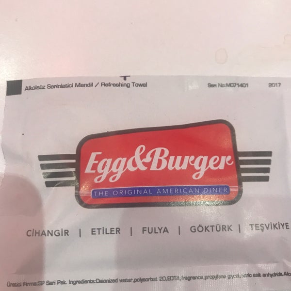 12/6/2017 tarihinde Atilla E.ziyaretçi tarafından Egg &amp; Burger'de çekilen fotoğraf