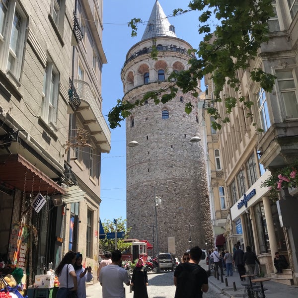 Photo taken at Galata Tower by S on 5/15/2018