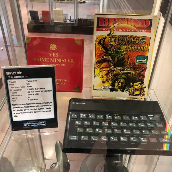 Photo taken at Helsinki Computer &amp; Game Console Museum by Paula C. on 3/31/2018