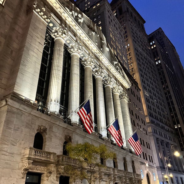 Photo taken at New York Stock Exchange by Sandro D. on 11/4/2023