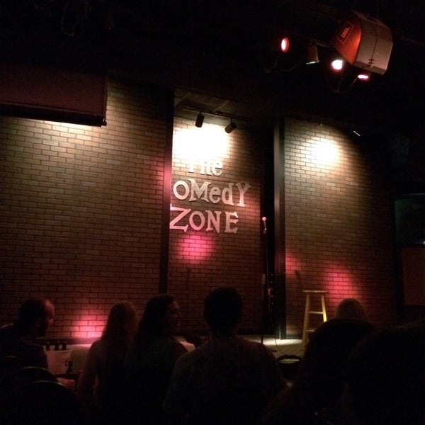 Photo taken at Comedy Zone by Sam C. on 4/6/2014