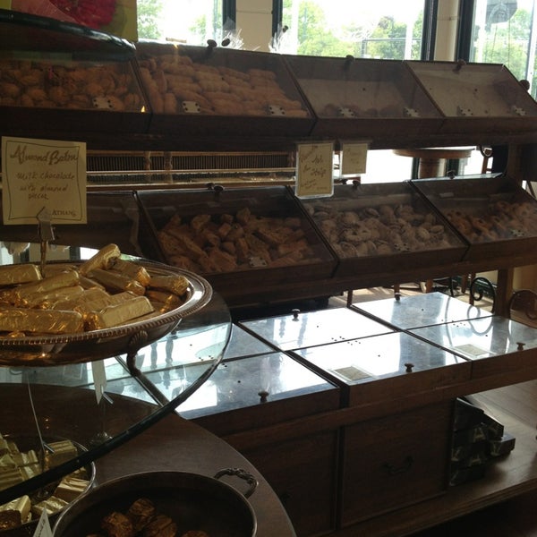 Photo taken at Athan&#39;s Bakery - Brookline by Maria B. on 5/28/2013