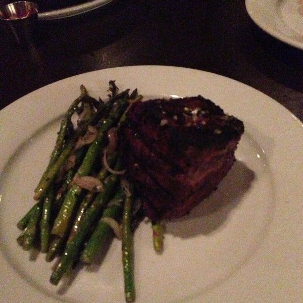 Try the Filet with Asparagus.