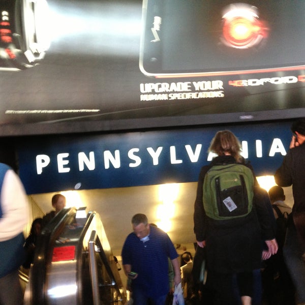 Photo taken at New York Penn Station by Joseph M. on 5/8/2013