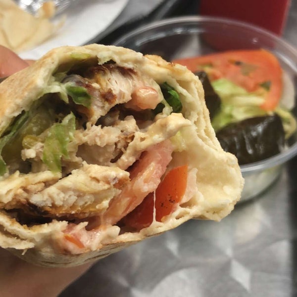 Great Falafel and chicken shawarma ❤️