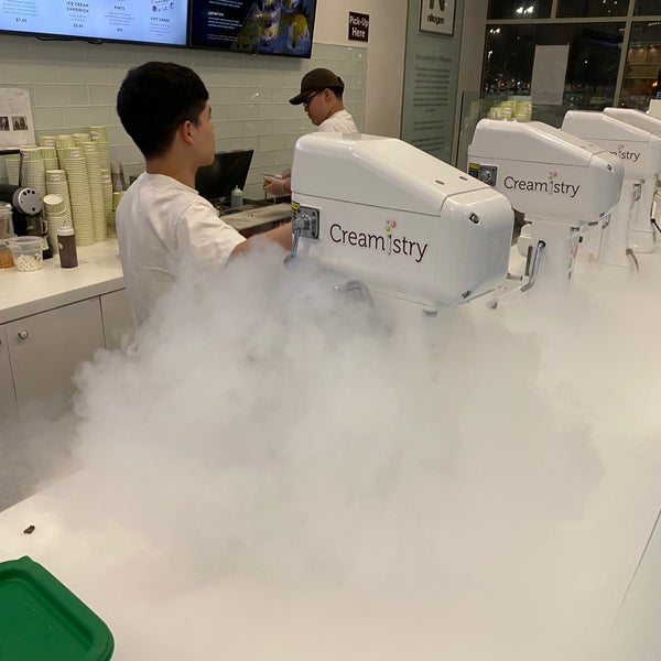 Creamistry Ice Cream Shop in UptownGalleria