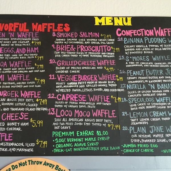 9/20/2014 tarihinde Kathy 👩🏻‍💻 L.ziyaretçi tarafından Butter And Zeus Waffle Sandwiches'de çekilen fotoğraf