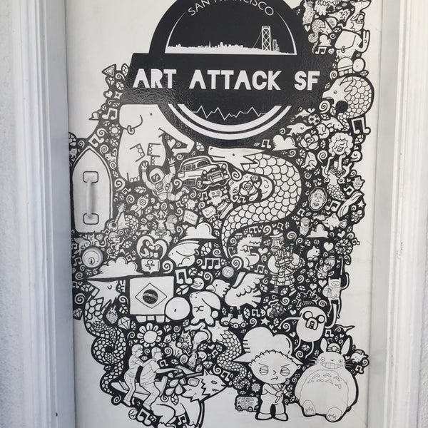 Foto tirada no(a) Art Attack SF por Kathy 👩🏻‍💻 L. em 10/12/2014