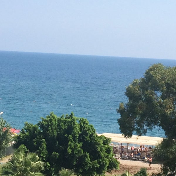 Photo taken at Otium Gül Beach Resort by Mustafa A. on 9/4/2015