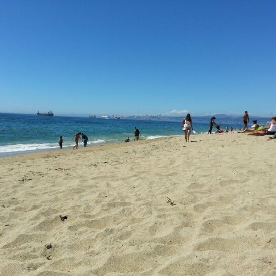 Photo taken at Playa Caleta Portales by Vic N. on 2/17/2013