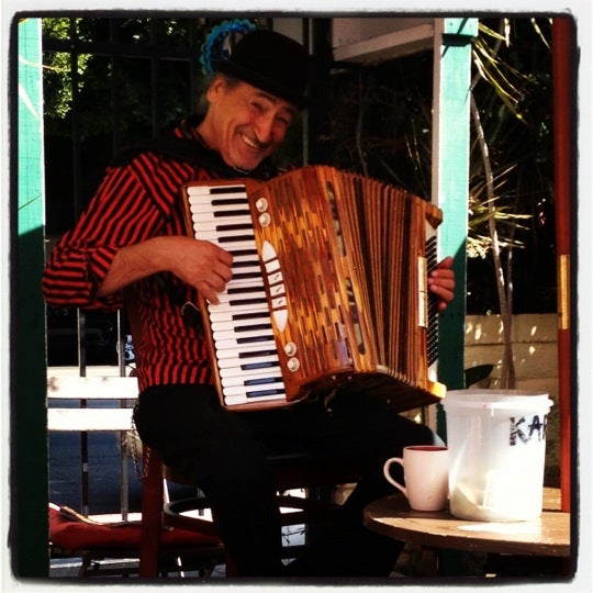Photo taken at Cafe Laurent by Evita W. on 10/13/2012