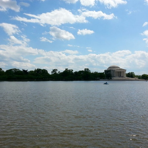 Photo taken at Tidal Basin Paddle Boats by Luis C. on 5/3/2014