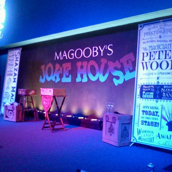 Photo taken at Magooby&#39;s Joke House by Peter W. on 5/26/2013