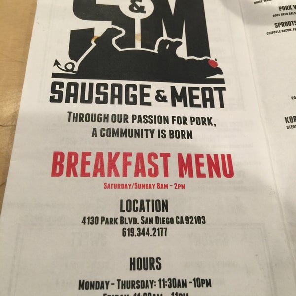 Das Foto wurde bei S&amp;M Sausage and Meat von Jeremiah V. am 10/24/2015 aufgenommen