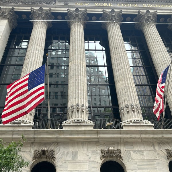 Photo taken at New York Stock Exchange by Pete W. on 8/28/2023