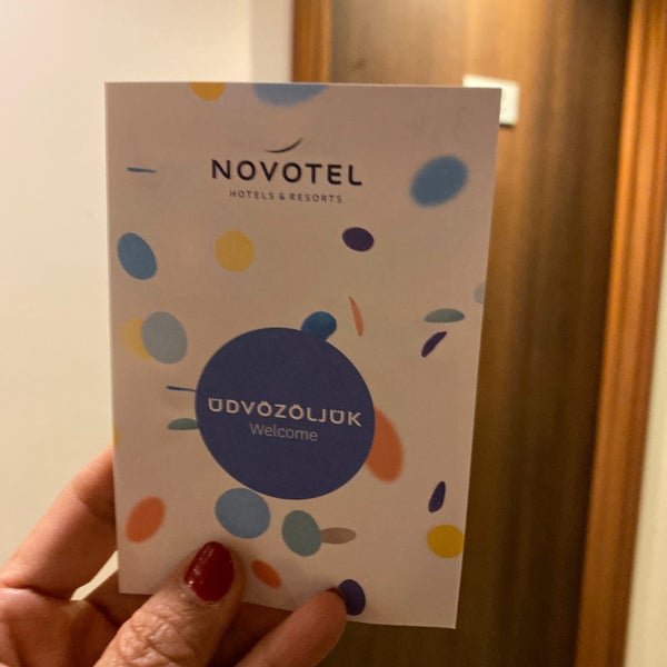 Photo taken at Novotel Budapest Danube by Nong on 11/21/2019
