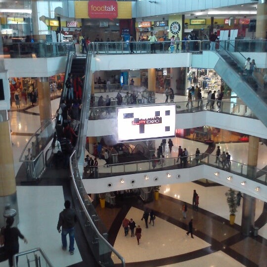Photo taken at South City Mall by Gaurav G. on 2/17/2013