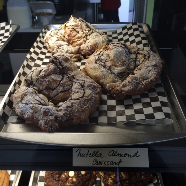 The best Nutella Almond Croissant in town! They sell out pretty fast, make sure to try one early in the morning.