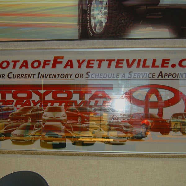 Снимок сделан в Toyota of Fayetteville пользователем Toyota of Fayetteville 9/19/2014