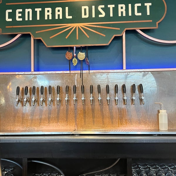Photo taken at Central District Brewing by Pedro R. on 4/11/2023