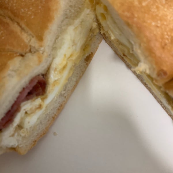 Photo taken at Cresskill Hot Bagels &amp; Café by Michael L. on 11/23/2019