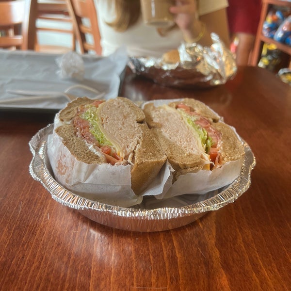Photo taken at Cresskill Hot Bagels &amp; Café by Michael L. on 6/17/2023