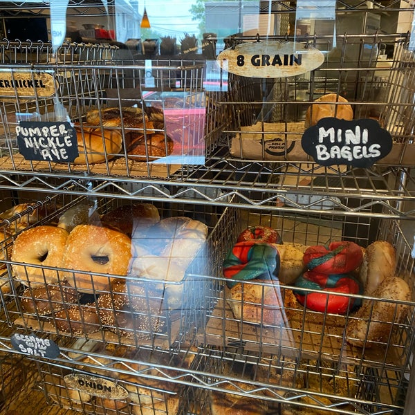 Photo taken at Cresskill Hot Bagels &amp; Café by Michael L. on 5/30/2020