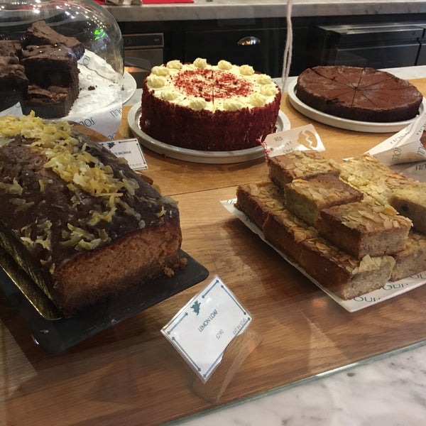 Pastry and cake options are beautiful and delicious!