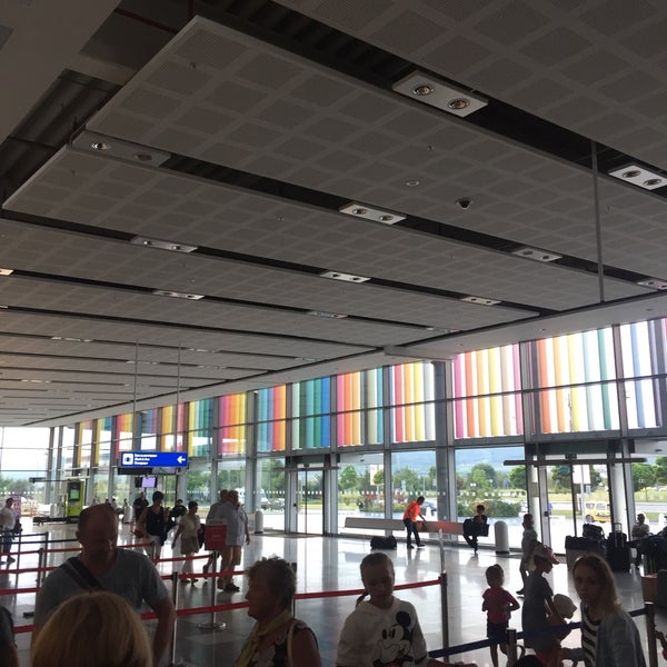 Photo taken at Varna International Airport (VAR) by Юлиана on 6/15/2019