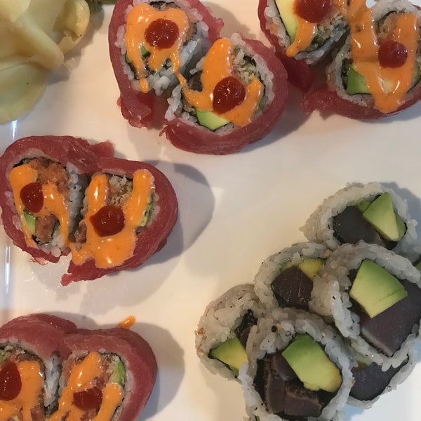 7/3/2018 tarihinde Barbara H.ziyaretçi tarafından Sushi Oishii'de çekilen fotoğraf