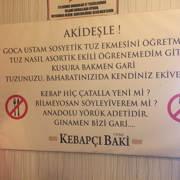 Photo taken at Kebapçı Baki by Deniz on 2/19/2020